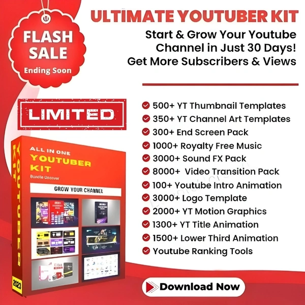 Ultimate YouTube Kit For New YouTuber 