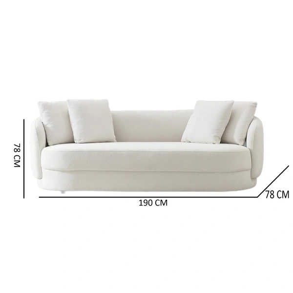 Best Modular Furniture Antique Wood Hub Modern Velvet Curved 3 Seater chesterfiled Sofa Throw Pillows Included