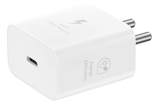 Samsung 25W Adapter (Original) Low Standby - White, C TO C