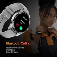 Fire-Boltt Talk Bluetooth Calling Smartwatch, 1.39" TFT Display with Dual Button, Hands On Voice Assistance, 120 Sports Modes, in Built Mic & Speaker - Gray, Smartwatch