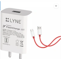 LYNE 80W Supercharge 7.3 A Wall Charger - White, TYPE C 80W