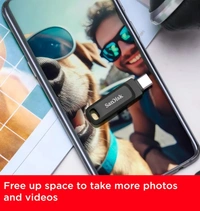 Sandisk Ultra Dual Go USB Type-C - Black, 64GB