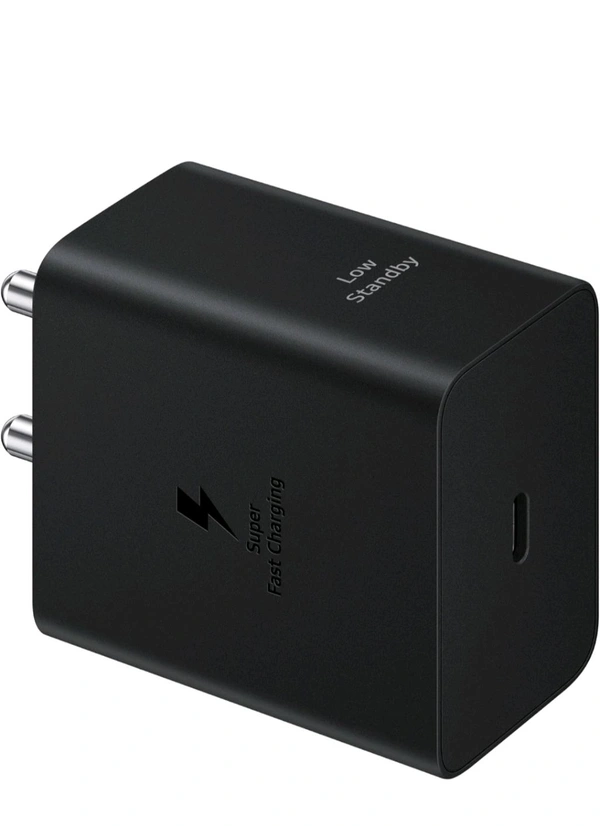 Samsung 45W Travel Adaptor (Without Cable) - Black, 45W