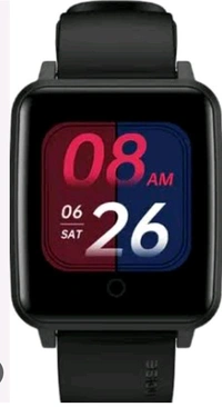 Noise Excel - Charcoal Black, Smartwatch