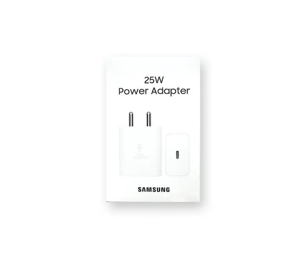 Samsung 25W Adapter (Original) Low Standby - White, C TO C