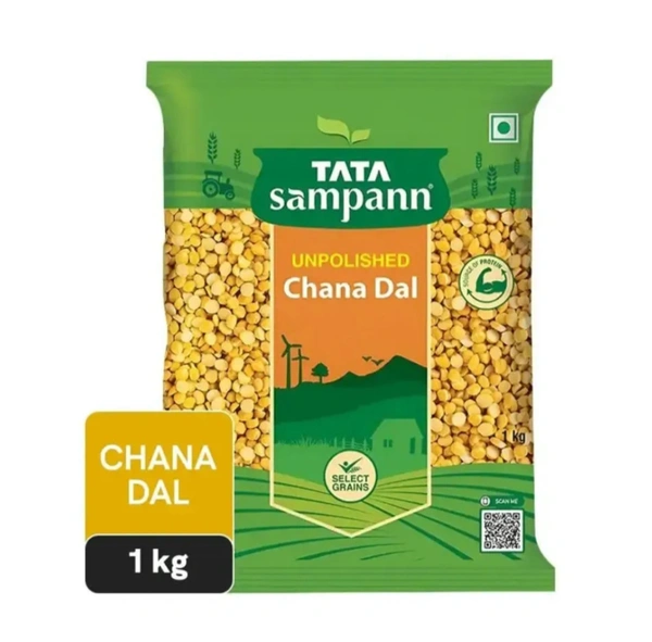 Tata Sampann Unpolished Chana Dal (1kg)