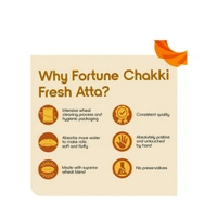 Fortune Chakki Fresh (100% Atta, 0% Maida) Atta (5kg)