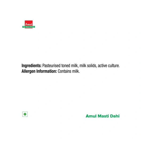 Amul Masti Curd (400g)