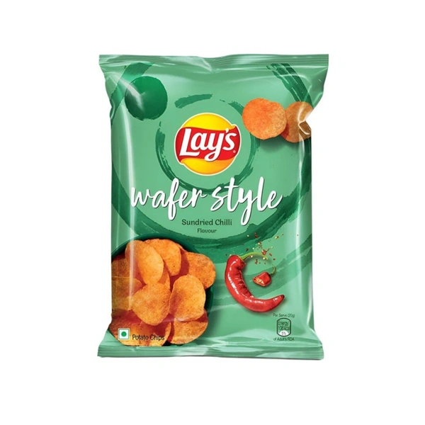 Lay's Wafer Style - Sun-dried Chilli Potato Chips (40g)