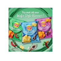 Lay's Wafer Style - Sun-dried Chilli Potato Chips (40g)