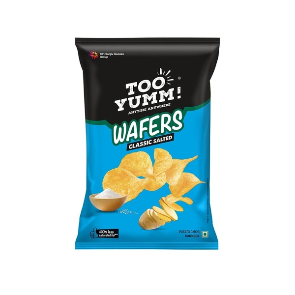 Too Yumm Classic Salted Wafers Potato Chips (90g)
