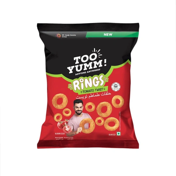 Too Yumm Baked Tomato Twist Rings Crisps (70g)
