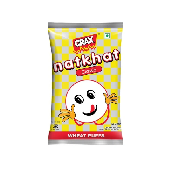 Natkhat Classic Wheat Puffs (82g)