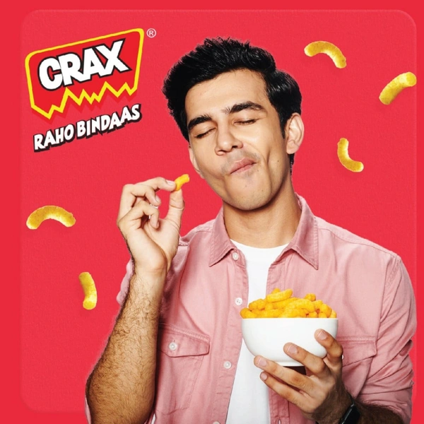 Crax Curls Chatpata Masala Puffs (82g)
