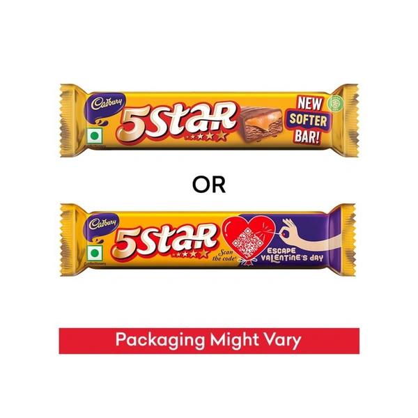 Cadbury 5 Star Chocolate Filled Bar (38g)