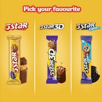 (2 × 38g) Cadbury 5 Star Chocolate Filled Bar