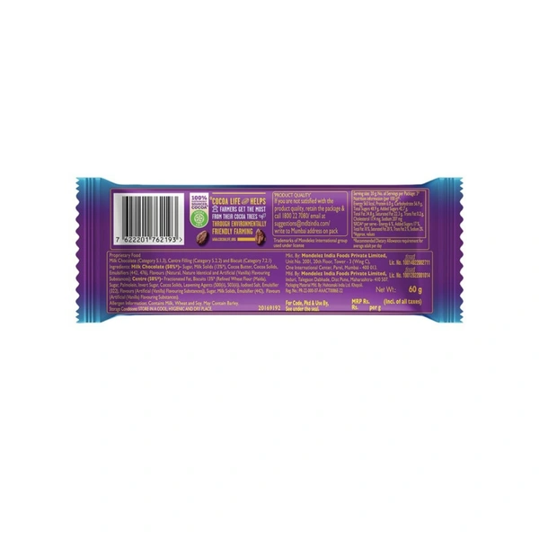 (60g) Cadbury Dairy Milk Silk Oreo Chocolate Bar