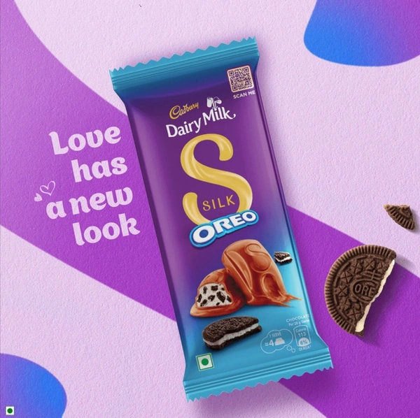 (60g) Cadbury Dairy Milk Silk Oreo Chocolate Bar
