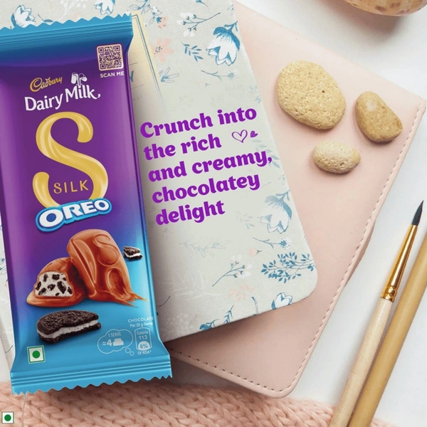 (60g) Cadbury Dairy Milk Silk Oreo Chocolate Bar