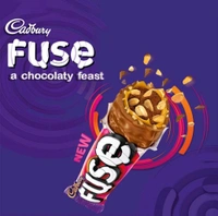 (43g) Cadbury Fuse Peanut & Caramel Chocolate Filled Bar
