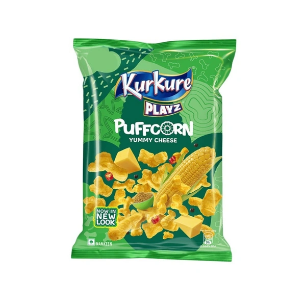 (52g) Kurkure Puffcorn Yummy Cheese Puffs