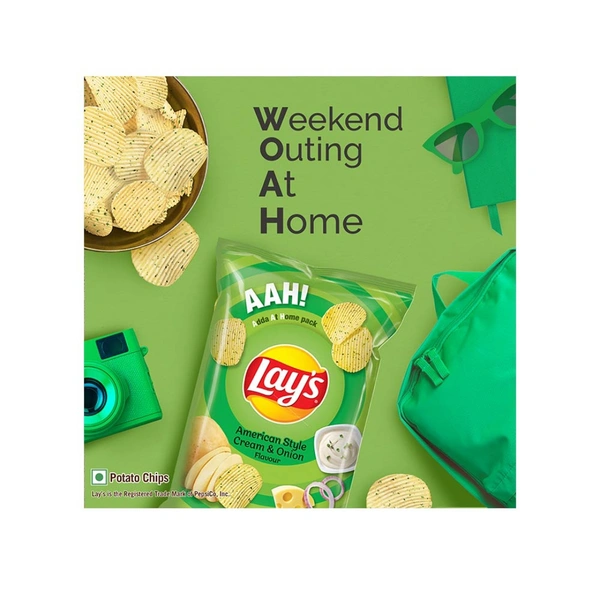 (48g) Lay's American Style Cream & Onion Potato Chips