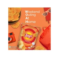 (48g) Lay's West Indies' Hot 'N' Sweet Chilli Potato Chips 