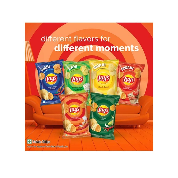 (48g) Lay's West Indies' Hot 'N' Sweet Chilli Potato Chips 