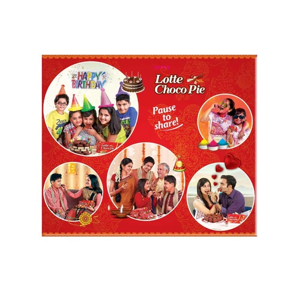 (336g) Lotte Choco Pie - 12 Units