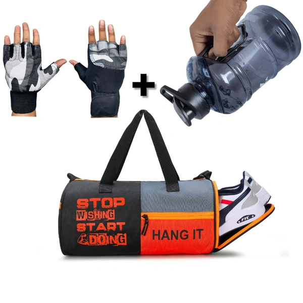 Body Smith BODY SMITH Gym Essentials Combo Fitness Accessory Kit - Pizazz