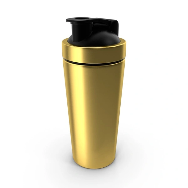Body Smith Gym Shaker Classic XP Mixer Gold Stainless Steel Shaker Blender 750 ML For Protein - FREE SIZE, Gold - Gold