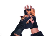 Body Smith Unisex Desert Tan Gym Gloves for with Wrist Support - Luxor Gold