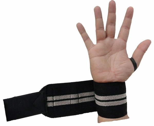 Body Smith premium Green Weight Lifting Wrist Support Straps With Thumb Loop - Mountain Mist