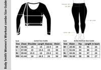 Body Smith Women's Mesh Black Crop Top + Laser Cut Tights Co-ordinates - XXL, Black
