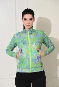 Body Smith Abstract Green Zipper - Green, XL