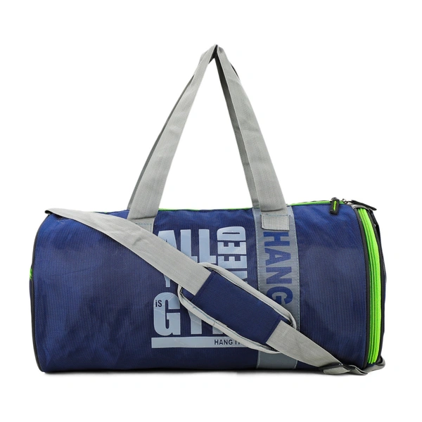 Body Smith Premium Blue Green Gym Duffle Bag with Shoe Compartment - Bay of Many