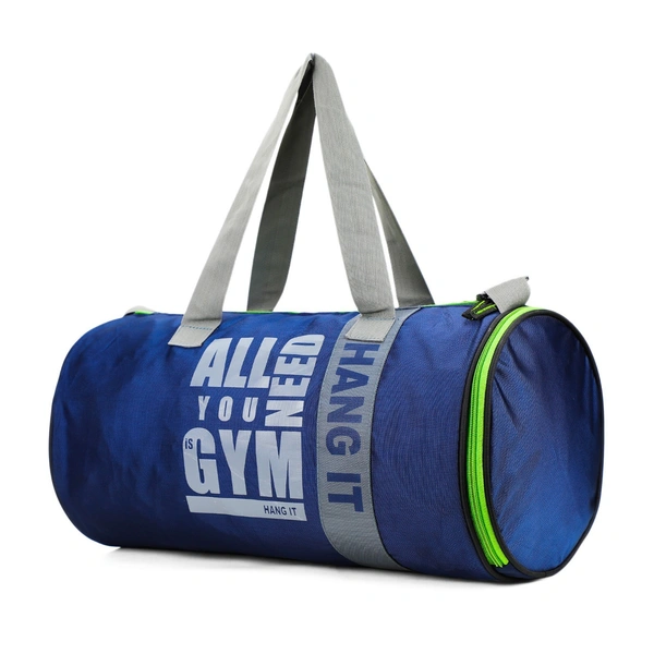Body Smith Premium Blue Green Gym Duffle Bag with Shoe Compartment - Bay of Many