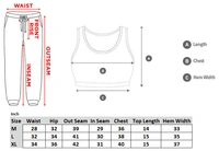 Women Solid Grey Jogger + Sports Bra Combo - M, Black