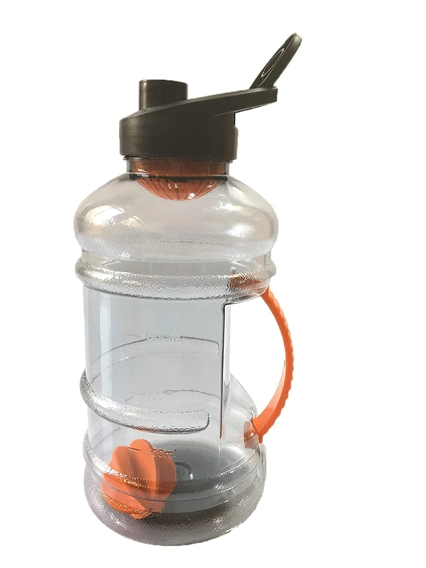 Body Smith 1.5 L Sports Water/Protein Gallon BPA Free Shaker Bottle with Mixer Ball and Strainer (Unbreakable, Freezer Safe) ORG