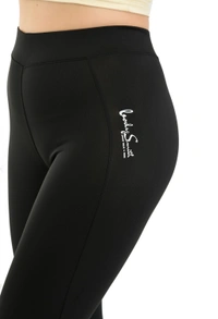 Body Smith Solid Black Capri - XL, Black