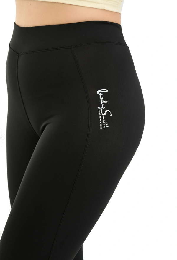 Body Smith Solid Black Capri - XL, Black