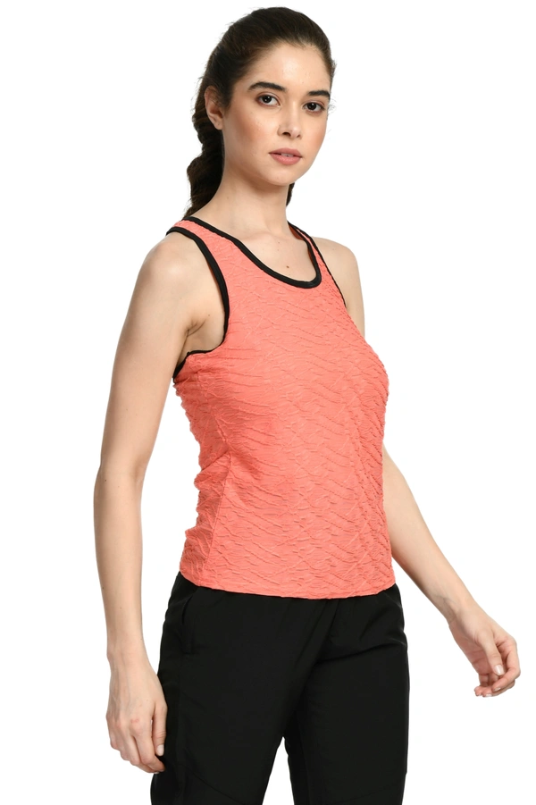 Body Smith Solid Pink Workout Vest - M, Pink