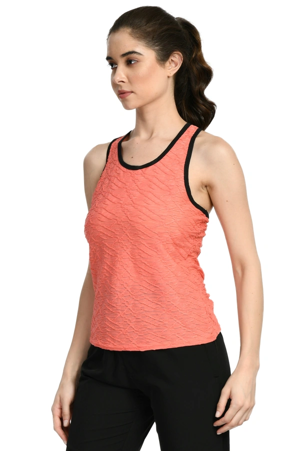 Body Smith Solid Pink Workout Vest - M, Pink