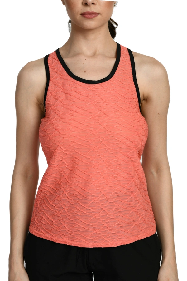 Body Smith Solid Pink Workout Vest - M, Pink