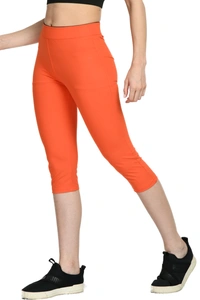 Body Smith Solid Saffron Capri - L, Saffron