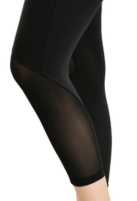 Body Smith Women's Black Active Sports Tights - XL, Black