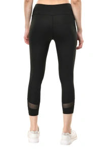 Body Smith Women's Black Active Sports Tights
