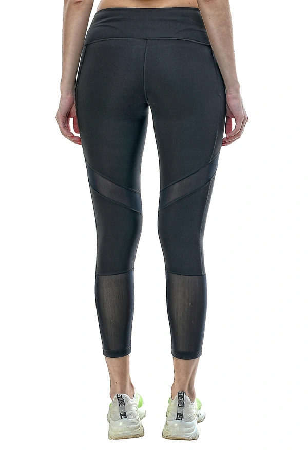 Body Smith Women's Black Active Sports Tights
