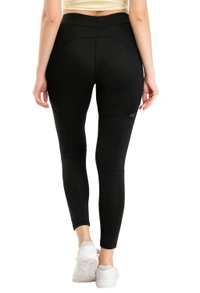 Body Smith Women's Black Active Sports Tights