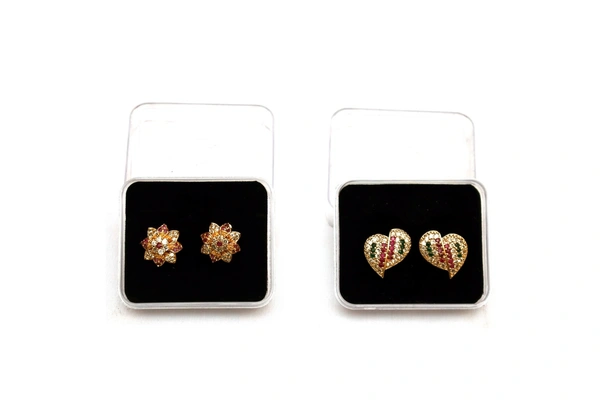 Combo Earrings  - Gold, Adjust